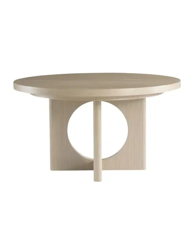 Bernhardt Modulum Round Dining Table with Leaf