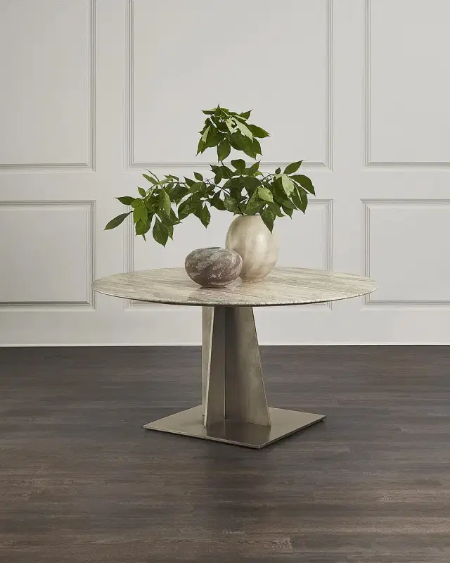 Bernhardt Interiors Equis 60" Round Dining Table