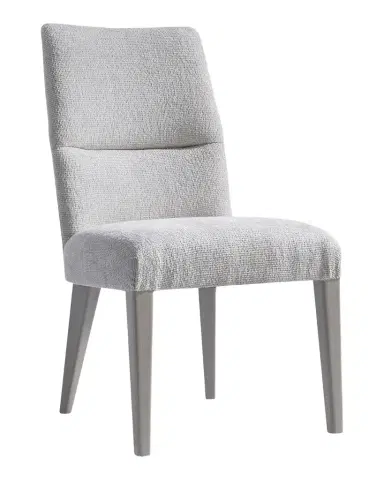 Bernhardt Stratum Curved Upholstered Dining Side Chair | Thumbnail 1