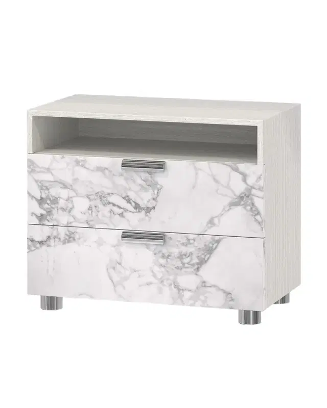 Bernhardt Stratum 2-Drawer Nightstand