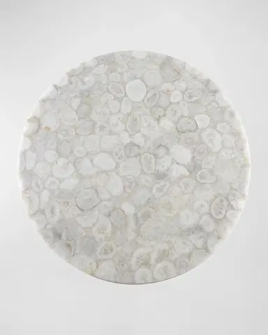 Bernhardt Interiors Ornella 60" Round Agate Dining Table | Thumbnail 3