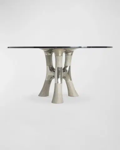 Bernhardt Interiors Dalton 60" Round Dining Table | Thumbnail 2