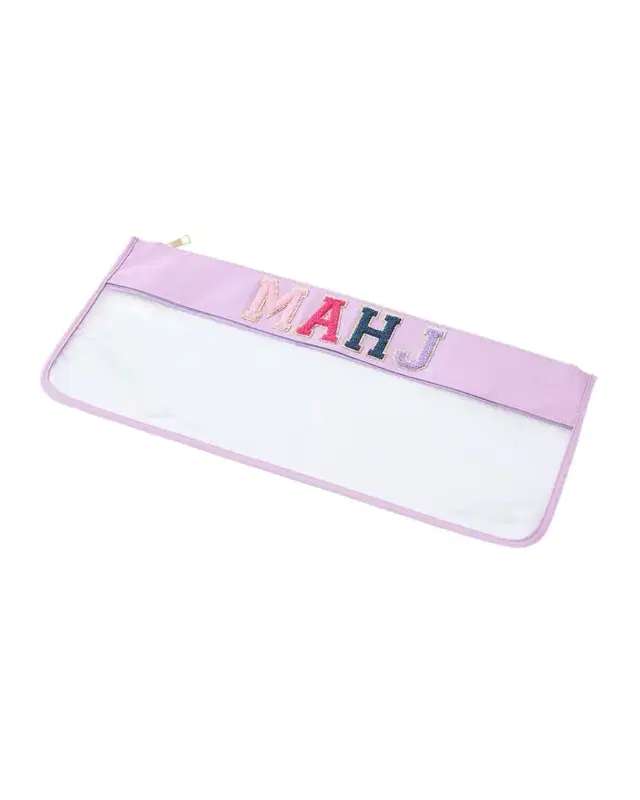 Oh My Mahjong Lilac Mahj Tile Bag