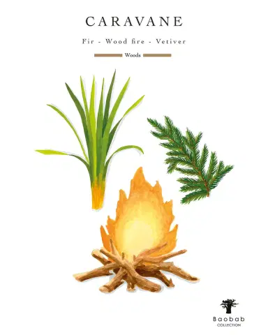 BAOBAB COLLECTION Caravane 5-Wick Max 24 Candle, 183.4 oz. | Thumbnail 4