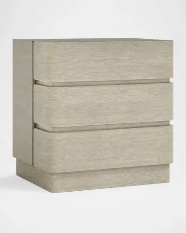 Bernhardt Arcadia 3-Drawer Nightstand | Thumbnail 2 Bernhardt Arcadia 3-Drawer Nightstand | Thumbnail 2