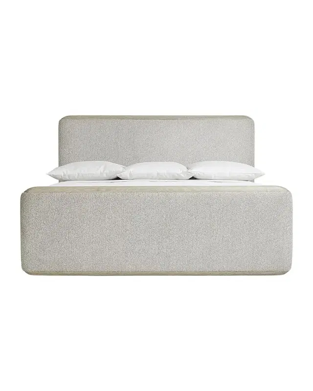 Bernhardt Arcadia Upholstered King Panel Bed