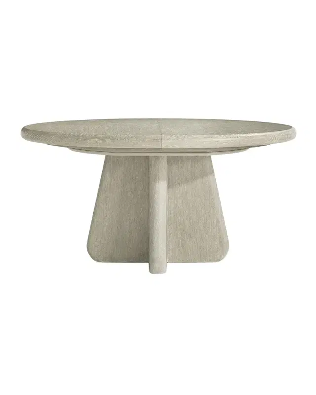 Bernhardt Arcadia 60" Round Dining Table with Leaf