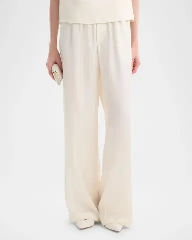 RÓHE Wide-Leg Silk Trousers | Thumbnail 4