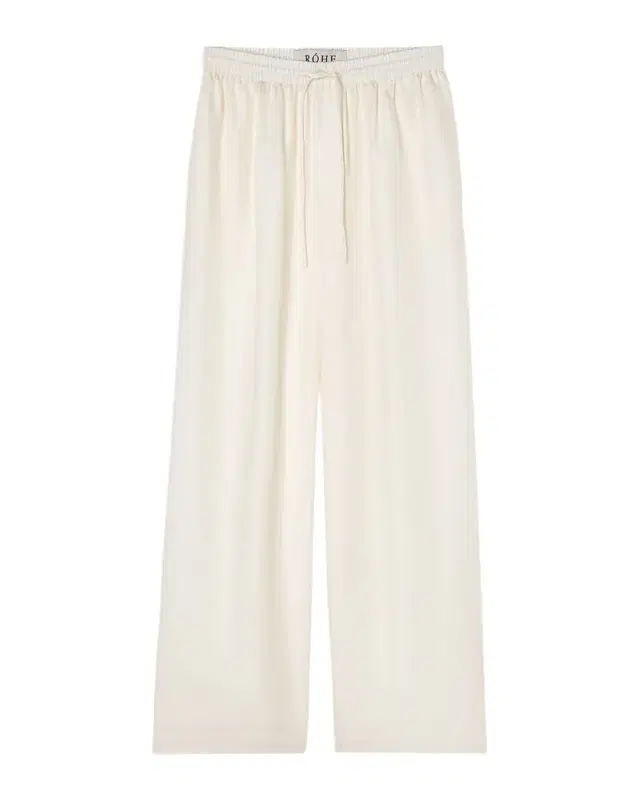 RÓHE Wide-Leg Silk Trousers