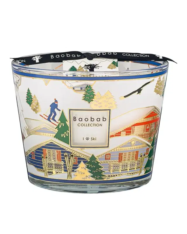 BAOBAB COLLECTION I Love Ski 2026 4-Wick Max 10 Candle, 1.3 kg