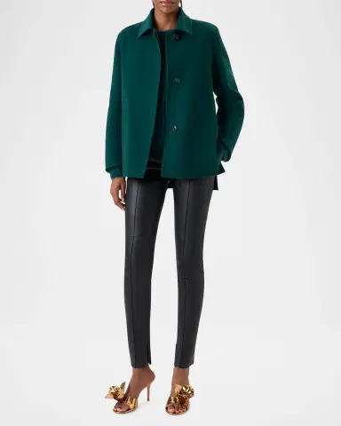 Akris Laars Cashmere Long Jacket | Thumbnail 2 Akris Laars Cashmere Long Jacket | Thumbnail 2