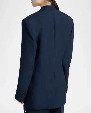 Stella McCartney Stud-Belted Oversized Blazer | Thumbnail 3