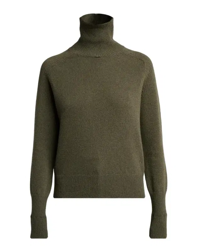Victoria Beckham Marie Merino Wool Turtleneck Sweater