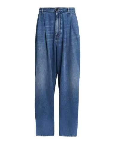 Marni Pleated-Front High-Rise Wide-Leg Jeans | Thumbnail 1