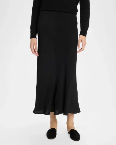 The Row Bakura Silk Midi Skirt | Thumbnail 4 The Row Bakura Silk Midi Skirt | Thumbnail 4
