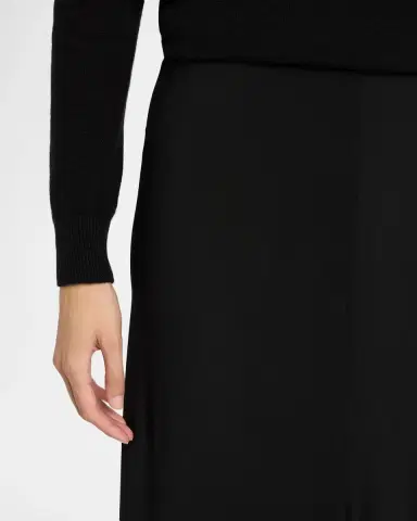 The Row Bakura Silk Midi Skirt | Thumbnail 5 The Row Bakura Silk Midi Skirt | Thumbnail 5