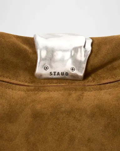 Staud Cuff Suede Clutch | Thumbnail 3