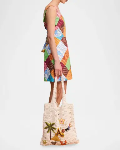 ALÉMAIS Kaleidoscope Linen Mini Dress | Thumbnail 5
