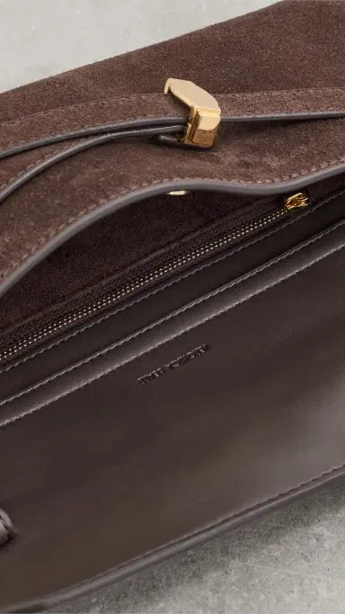 Veronica Beard Suede Dash Clutch Bag | Thumbnail 6