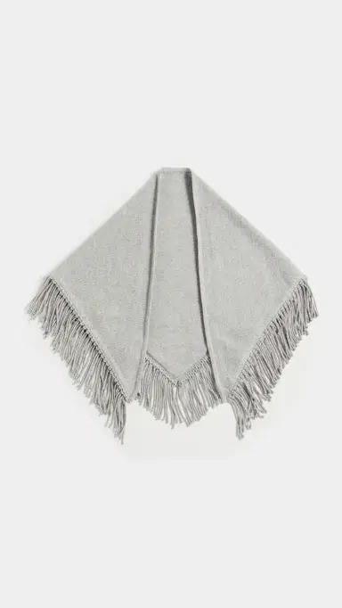 TWP Fringe Triangle Cashmere Scarf | Thumbnail 2
