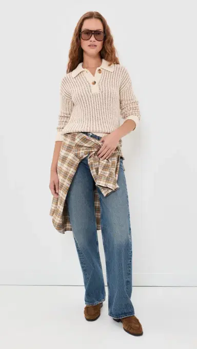 Faherty Heirloom Cotton Sweater Polo | Thumbnail 5 Faherty Heirloom Cotton Sweater Polo | Thumbnail 5