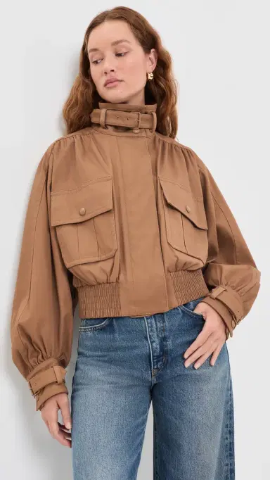 Zimmermann Valiant Drill Biker Jacket | Thumbnail 2