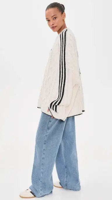 Adidas Cable Knit Sweater | Thumbnail 4 Adidas Cable Knit Sweater | Thumbnail 4