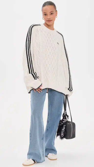 Adidas Cable Knit Sweater | Thumbnail 5 Adidas Cable Knit Sweater | Thumbnail 5