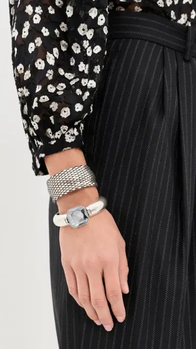 Isabel Marant Large Mesh Cuff Bracelet | Thumbnail 3