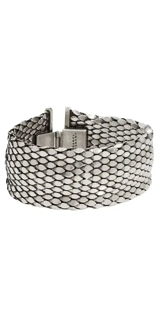 Isabel Marant Large Mesh Cuff Bracelet