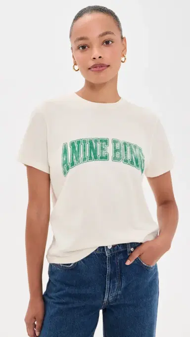 Anine Bing Shelley Tee | Thumbnail 2 Anine Bing Shelley Tee | Thumbnail 2