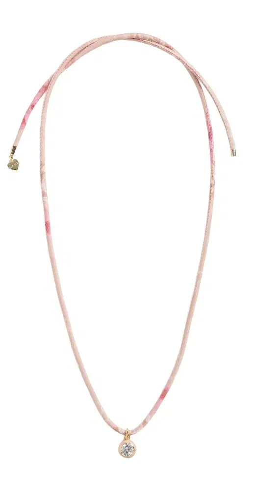 HART x Hill House Enamel Bezel Cord Necklace