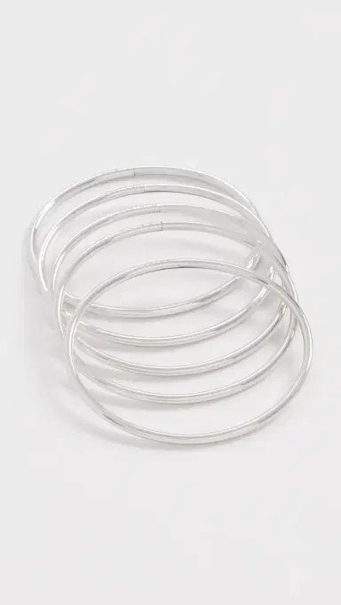 Jenny Bird Dane Bangle Set 5 Pack | Thumbnail 4