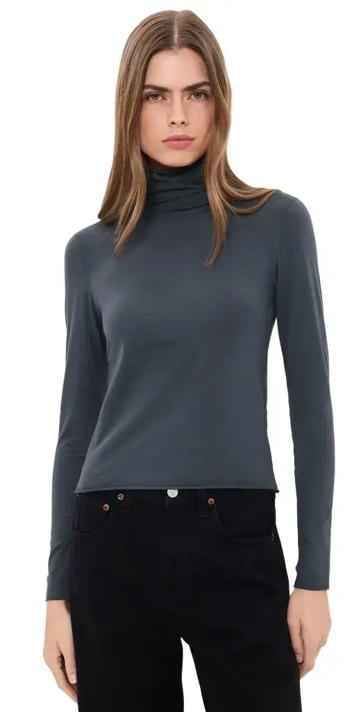 SLVRLAKE Supima Turtleneck Tee