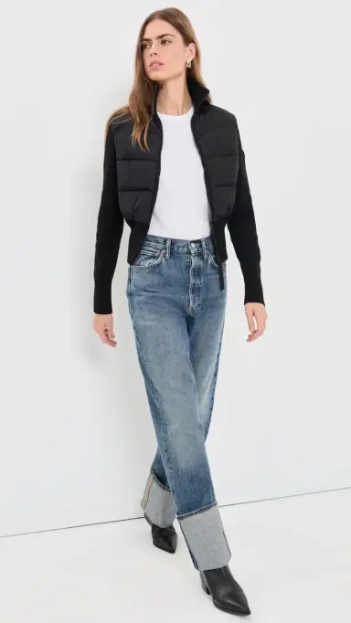 Canada Goose Wide Quilt Knit Down Jacket | Thumbnail 5 Canada Goose Wide Quilt Knit Down Jacket | Thumbnail 5