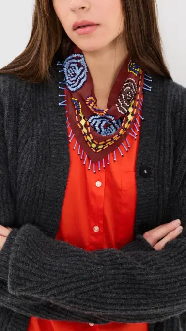 Mignonne Gavigan Amalia Scarf Necklace | Thumbnail 3