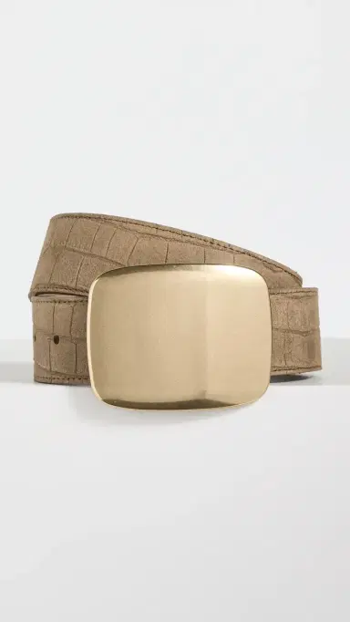 B-Low The Belt Leighton Croco Suede Belt | Thumbnail 2