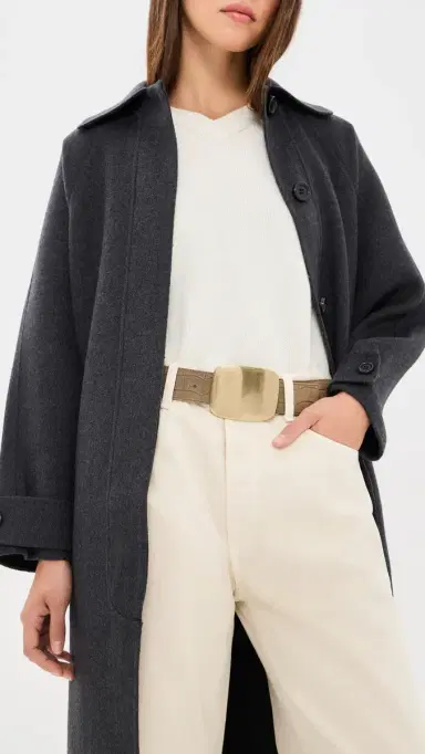 B-Low The Belt Leighton Croco Suede Belt | Thumbnail 3