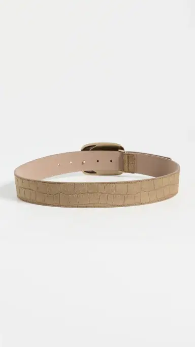 B-Low The Belt Leighton Croco Suede Belt | Thumbnail 4