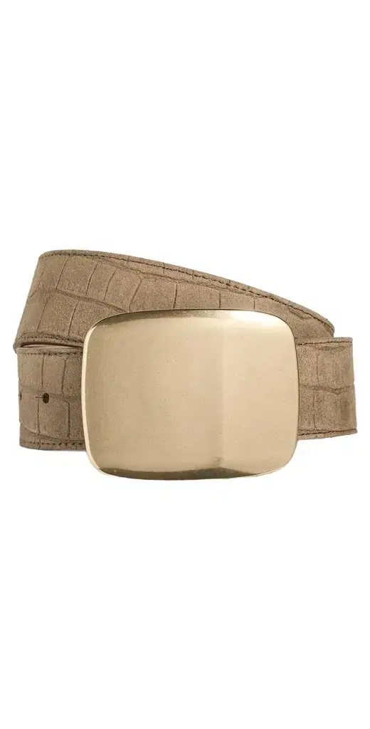 B-Low The Belt Leighton Croco Suede Belt