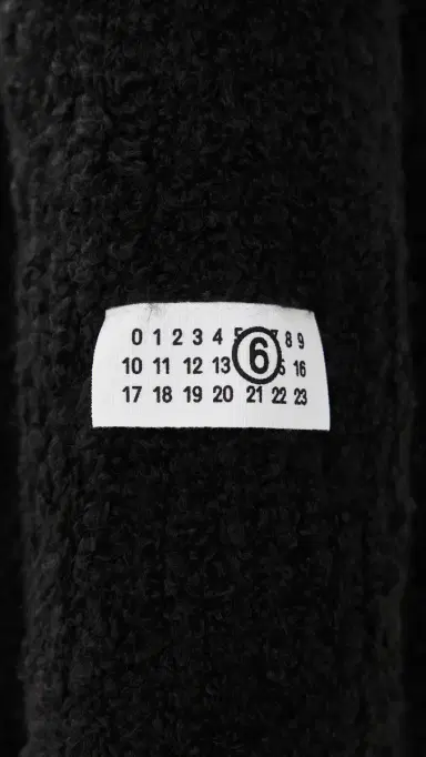 MM6 MAISON MARGIELA Boucle Crewneck Pullover | Thumbnail 6 MM6 MAISON MARGIELA Boucle Crewneck Pullover | Thumbnail 6