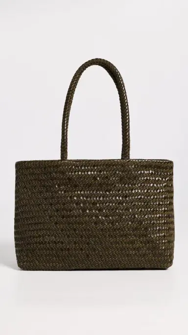 Madewell Suede Leather Handwoven Tote | Thumbnail 2 Madewell Suede Leather Handwoven Tote | Thumbnail 2