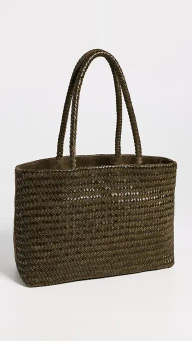 Madewell Suede Leather Handwoven Tote | Thumbnail 4 Madewell Suede Leather Handwoven Tote | Thumbnail 4