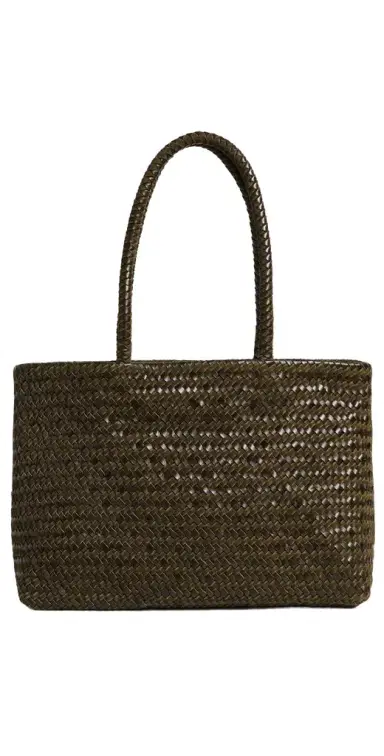 Madewell Suede Leather Handwoven Tote | Thumbnail 1 Madewell Suede Leather Handwoven Tote | Thumbnail 1