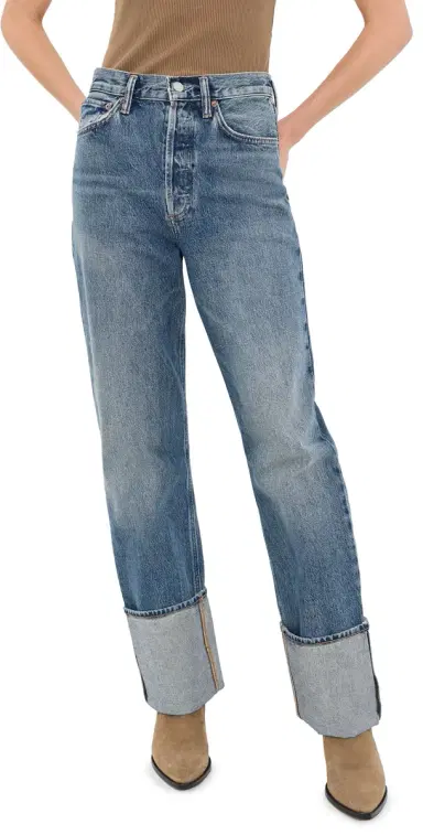 AGOLDE Big Cuff Jeans | Thumbnail 1