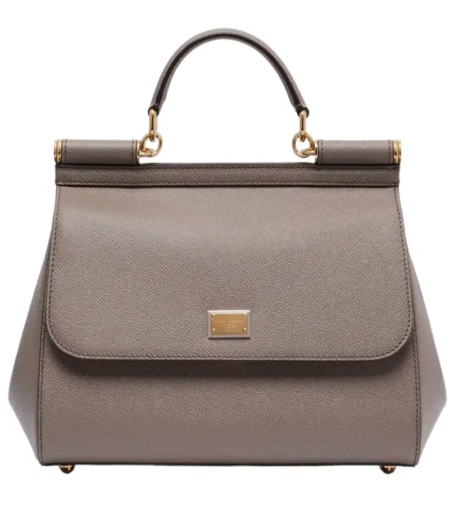 Dolce & Gabbana Sicily Medium leather shoulder bag