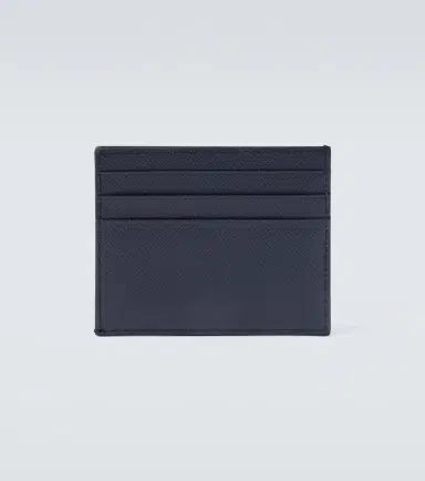 Prada Logo Saffiano leather card holder | Thumbnail 3 Prada Logo Saffiano leather card holder | Thumbnail 3