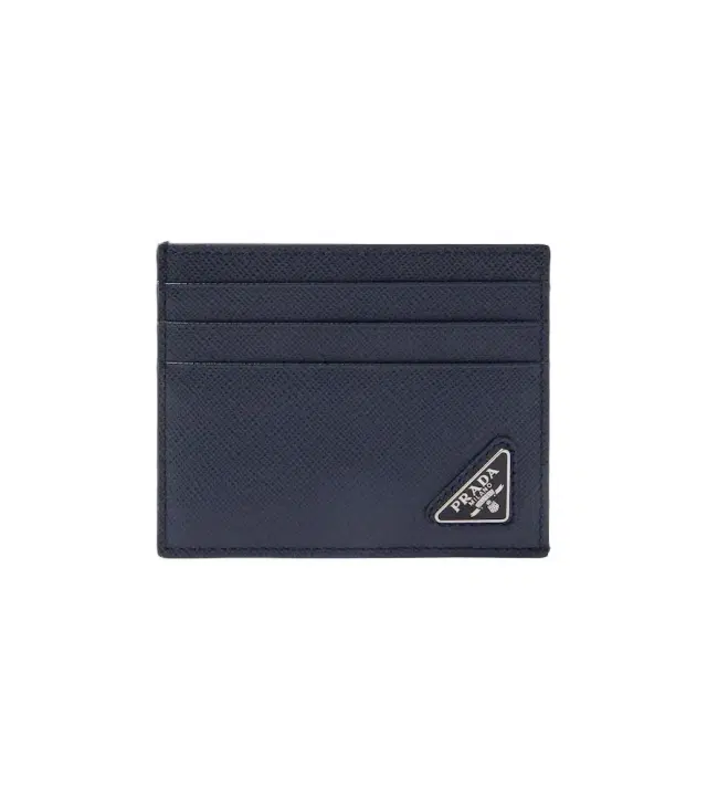 Prada Logo Saffiano leather card holder
