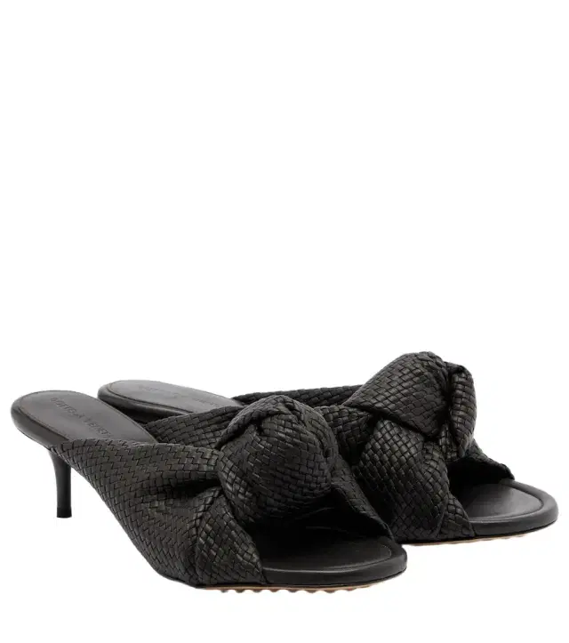 Bottega Veneta Cherry Intreccio leather sandals