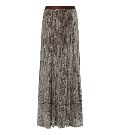 Rabanne Sequined maxi skirt | Thumbnail 1
